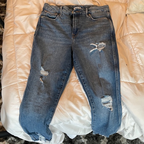 Good American Good Curve Skinny crop size 29 - Picture 2 of 9